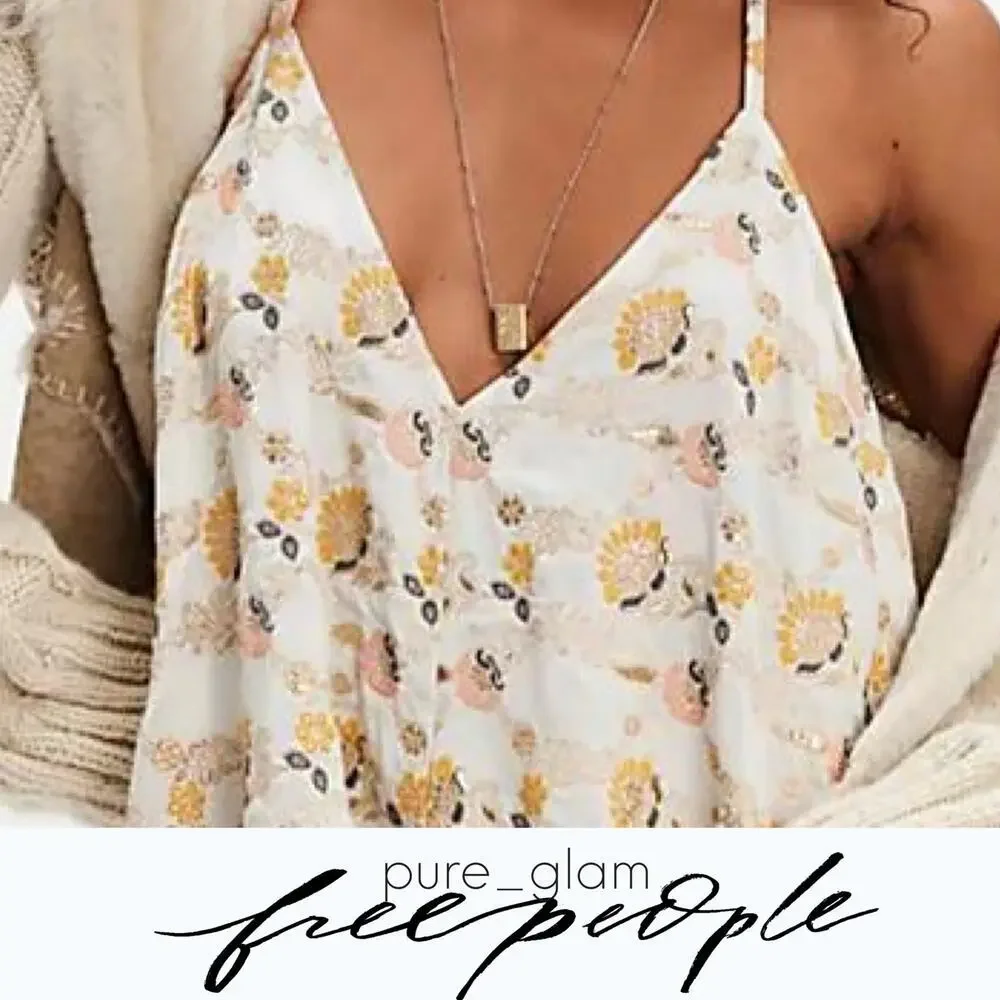 Free People floral romper